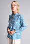 بلوزة بأكمام طويلة وياقة دائرية وطباعة من Regular Fit N1809AZ26SP - 3