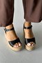 Oliver Genuine Leather Wedge Heel Black Matte - 2
