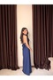 Women's Tie-Up Low-Cut Slit Summer Dress - 3