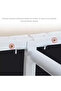 Foldable Latex Mattress Bed with Storage and Wheels - 3