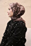 وشاح قطني هندي بنمط الزنبق - 5