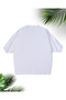 -Women's Black Revers Stone Oversize T-Shirt 100% Cotton |   Comfortable Fit Short Sleeve - 2