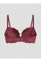 Lcw Dream Pink Underwire Padded Lace T-Shirt Bra - 2