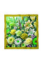 وشاح / باندانا منقوشة بالزهور مقاس 50×50 سم