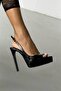 Heimdall Buckle Detailed Black Patent Leather - 5