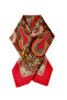 وشاح/باندانا بنقوش عرقية 50x50 سم - 4