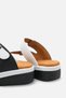 Women's White Black Orthopedic Flip-Flops with Cross Straps, Soft Sole, Anatomical Comfortable Daily Slippers - 6