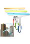 3-Pcs Glass Window Wiper Soap Cleaner Squeegee Shower Bathroom Mirror Car Blade Multicolour - 2