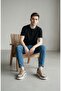 Soft Leather Orthopedic Non-Slip Sole Men's Casual Shoes - 3