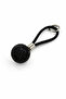 Black Stone Disco Ball Keychain – Crystal-Embellished Premium Stylish Bag & Car Accessory