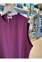 Front Chiffon Sleeveless Burgundy Underwear 869 - 6