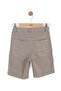 Boy's 4-8 Years Old Lyocell Fabric Cotton Shorts Stone Color - 6