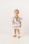 Baby Girl Summer Floral Patterned Muslin Set - 5