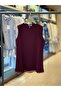 Front Chiffon Sleeveless Burgundy Underwear 869 - 4