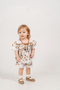 Baby Girl Summer Floral Patterned Muslin Set - 6