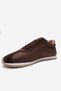 Unica Brown Genuine Leather Women's Sports Shoes - 6