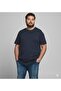 Men's Large Size Crew Neck Basic T-Shirt 12184933
