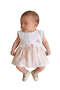 MIA CUTE BABY DRESS - SALMON