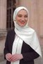 Women's Rami Natural Shawl Plain Minimal Shawl Lightweight Breathable Hijab Shawl - 7