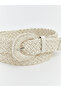 Ecru Straw Weave Women's Belt from Güli̇s Gi̇yi̇m - 2