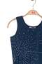 Girl Child 8-14 Years Old Stoned Crop Navy Blue - 2