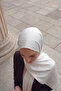 Women's Rami Natural Shawl Plain Minimal Shawl Lightweight Breathable Hijab Shawl - 8