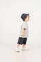 Baby Boy Summer T-Shirt Shorts Casual Set with Hat Gift - 8