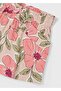 Flowered Bandana Triple Set for Ages 4-10 - Beige - 7