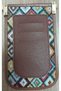 Mini Phone Bag - Adjustable Strap, Card Compartment, Cat Pattern - 4