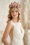 Ethnic Bridal Face Chain Crystal Tiara and Crown Vintage Forehead Accessory - 4