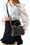Women's Medium Size Handbag with Long Shoulder Strap (En 21.5 Length =16)