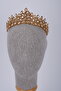 Crystal Stone Handcrafted Bridal Crown and Engagement Headpiece Special Design Princess Model - 2