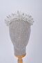 Special Design Crystal Beaded Bridal and Henna Crown Princess Model Hair Accessory - 2
