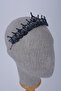 French Cut Crystal Stone Bridal and Henna Crown Wedding Costume Accessory