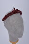 Crystal Stone Beaded Bridal Crown Henna Wedding Party Hair Accessory Stylish and Elegant Design