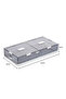 Space-Saving Drawer-Style Folding Under Bed Storage Box with Wheels 18cm - 2