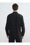 Black Regular Fit Men's Jean Shirt - 2