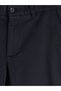 Navy Blue Slim Fit Gabardine Men's Trousers by Güli̇s Gi̇yi̇m - 3