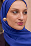Women's Rami Natural Shawl Plain Minimal Shawl Lightweight Breathable Hijab Shawl - 8