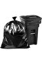 Markhor 100-Piece Extra Large Garbage Bags Garbage Dustbin Bags for Packing black (120cm X 140cm)