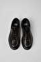 Twins Men's Black Vegetable Tanned Leather Shoes - 3