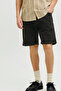 Men Beige Fold-Up Hem Twill Shorts - 3
