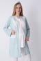 Maternity Pajama Set with 3 Pieces - Lace Detailed, Breastfeeding Compatible & Adjustable Waist Maternity Set - 3