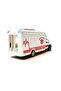 Vardem Metal Toy Ambulance - Die-Cast Rescue Vehicle with Pull-Back Feature and Openable Rear Door - 4