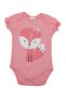 -Printed 2-Piece Body Suit with bib - Multicolor, 03M to 12M - 3