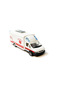 Vardem Metal Toy Ambulance - Die-Cast Rescue Vehicle with Pull-Back Feature and Openable Rear Door - 3
