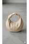 The Moiss Women's Mini Jordie Handbag Cream Leather with Knots - 4
