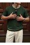 Men's Oversize Crew Neck T-Shirt 100% Cotton Basic Wide Fit Drop Shoulder T-Shirt - 2