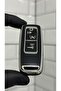Honda Pcx & Forza & Xadv Compatible Nano Key Protection Case Black Silver (2021-2022-2023-2024) - 3