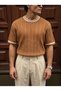 Men's Oversize Crew Neck T-Shirt 100% Cotton Basic Wide Fit Drop Shoulder T-Shirt - 2